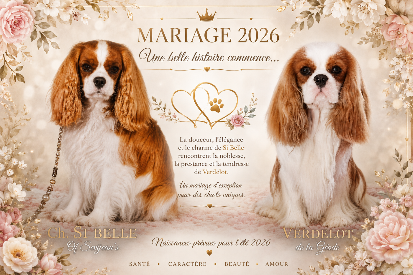 Chiots été 2026